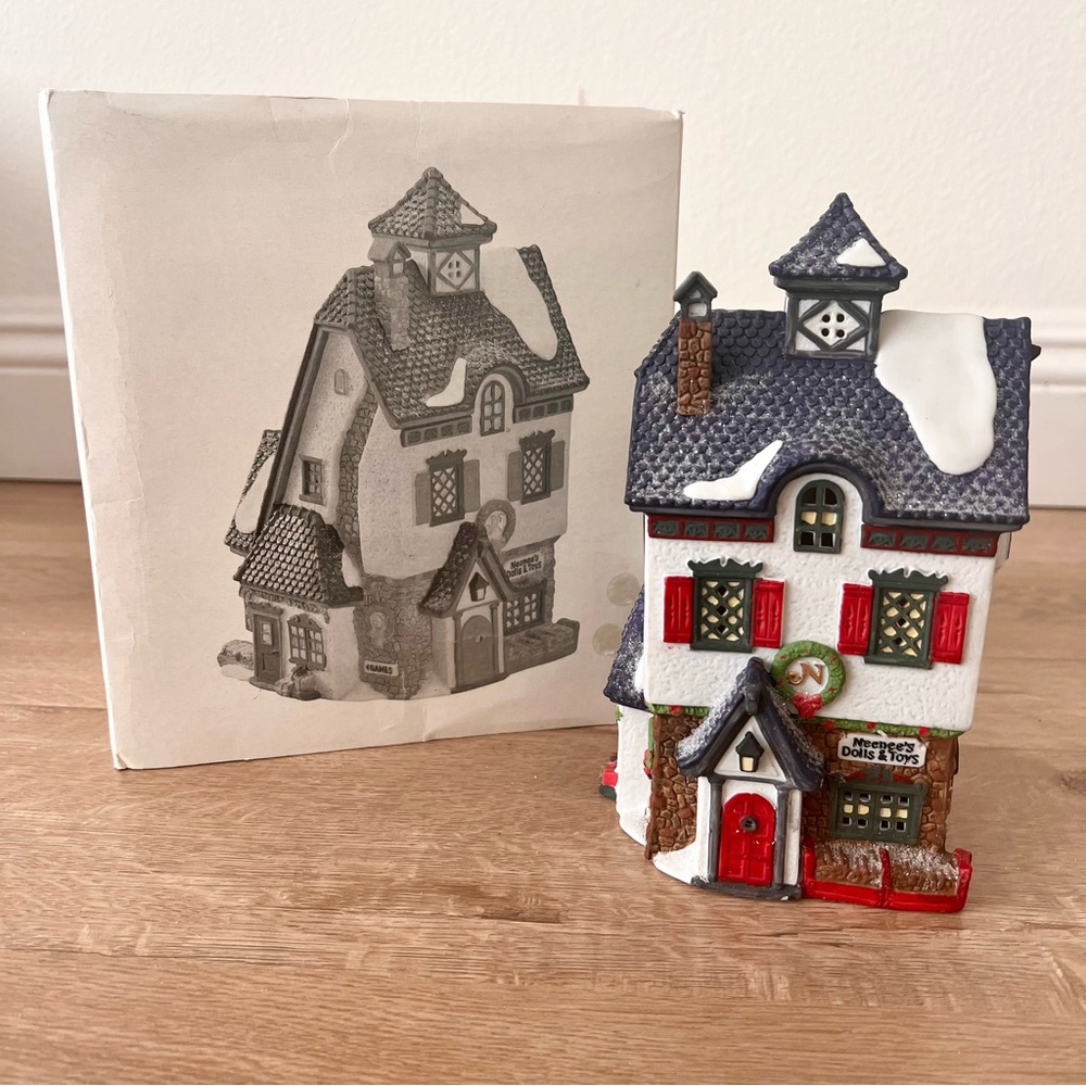 1991 Dept 56‎ Heritage Village North Pole Series 5620-0 “Neenee’s Dolls & Toys”